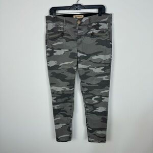 Democracy AB technology solution camo print jeans pants